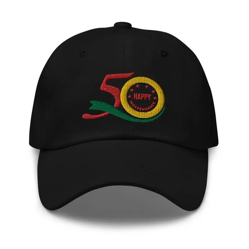 50th Independence Embroidery Dad Hat